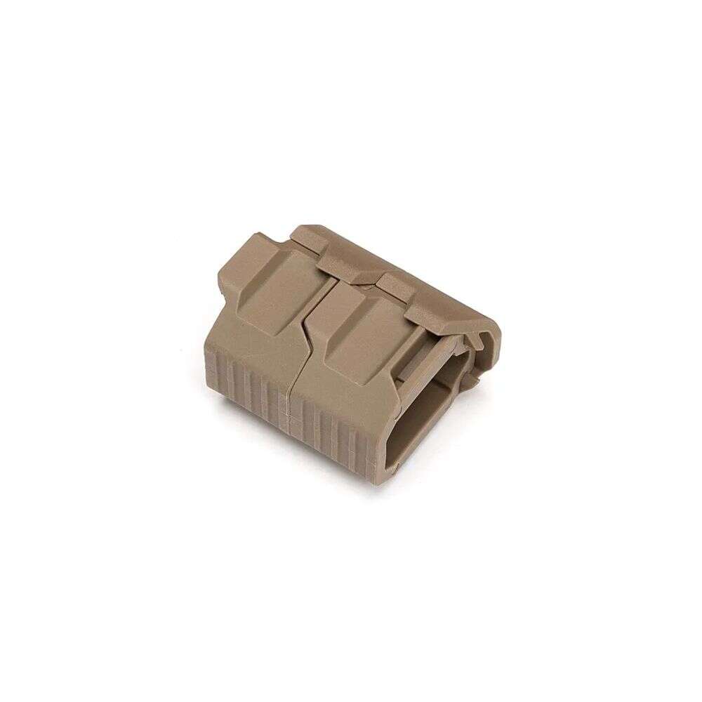 Grips Pads Stocks Strike Industries 4.50" STACKED ANG GRIP W/CMSM-LOK FDE • Model: 4.50"